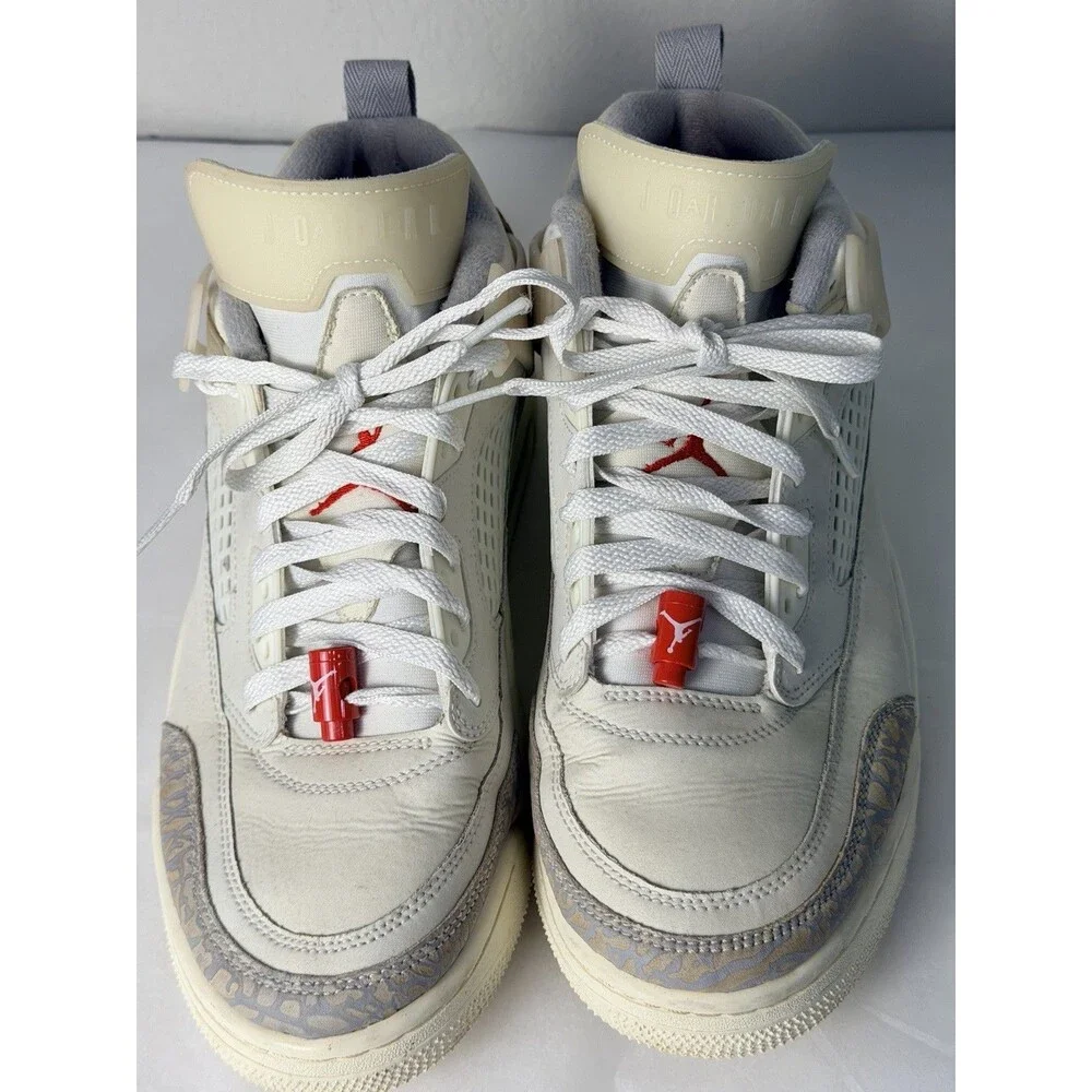 Jordan Spizike Low Coconut Milk FQ1759-100 Men’s Size 11 No OG Insoles EU 45